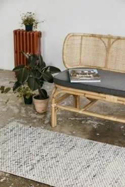 Nordal Lara Vloerkleed Wol - Ivory/grijs 75x200cm -TEXTIEL Winkel nordal lara vloerkleed wol ivory grijs 75x200cm 2