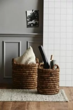 Nordal Lara Vloerkleed Wol - Ivory/grijs 75x200cm -TEXTIEL Winkel nordal lara vloerkleed wol ivory grijs 75x200cm 3