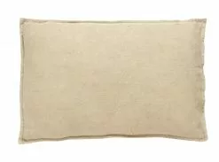Nordal Vela Kussen Linnen Incl Vulling - Donkerzand