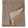 Nordal Velvet Bedsprei - Beige -TEXTIEL Winkel nordal velvet bedsprei beige