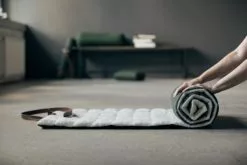 Nordal Yin Yoga Matras - Donkergroen -TEXTIEL Winkel nordal yin yoga matras donkergroen 1