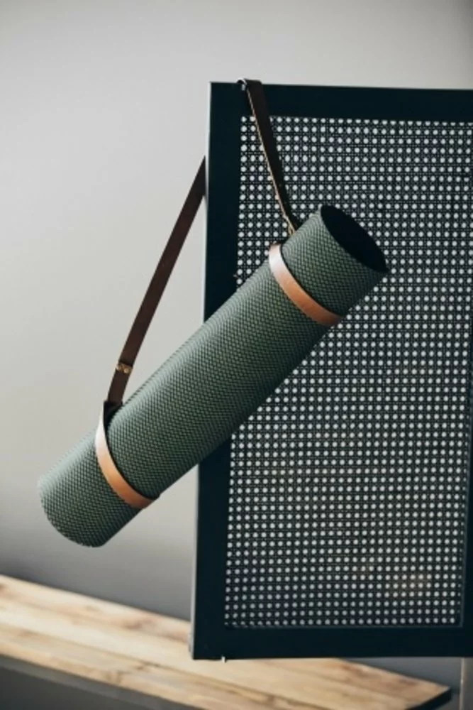 Nordal Yoga Mat - Donkergroen 5 Nordal Yoga Mat - Donkergroen - Afbeelding 3