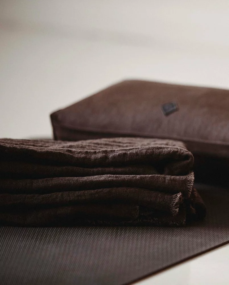 Nordal Yoga Plaid Bruin - 2529 4 Nordal Yoga Plaid Bruin - 2529 - Afbeelding 2