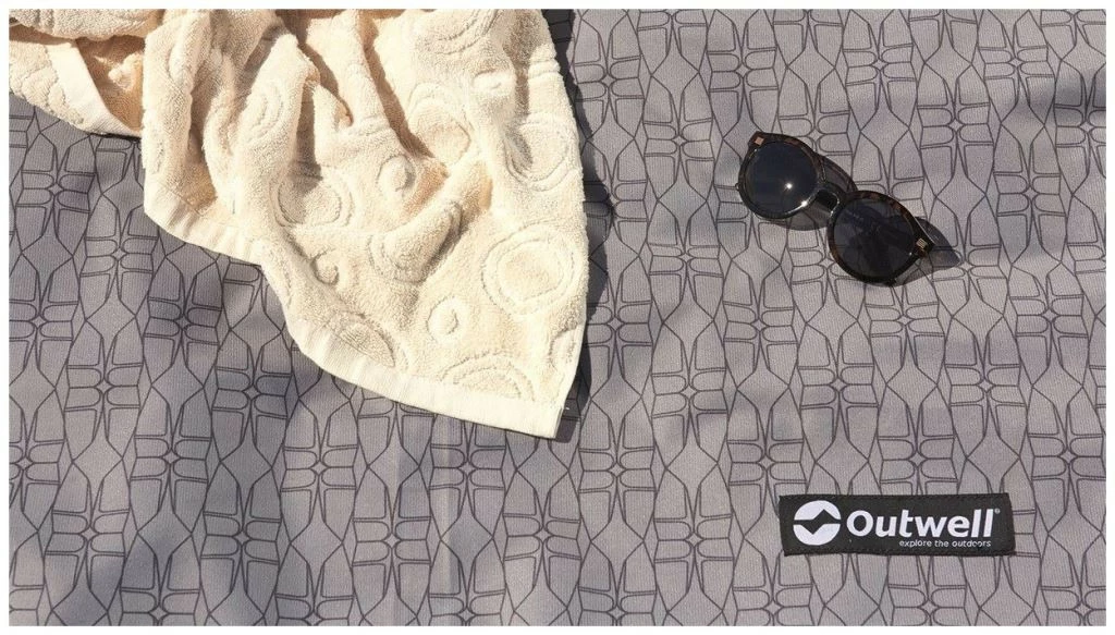 Outwell Jonesville 290 Carpet Flat Woven Black-Grey 4 Outwell Jonesville 290 Carpet Flat Woven Black-Grey - Afbeelding 2