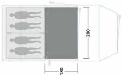 Outwell Parkdale 4PA Flat Woven Carpet 7 Outwell Parkdale 4PA Flat Woven Carpet -TEXTIEL Winkel outwell parkdale 4pa flat woven carpet grey 2