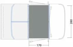 Outwell Springville 4SA Woven Carpet -TEXTIEL Winkel outwell springville 4sa woven carpet grey 2