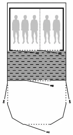 Outwell Spitfire 340 RSTC / Stone Lake 5 ATC / Puma Lake 5E Fleece Carpet 330 X 170 Cm -TEXTIEL Winkel outwell stone lake 5 atc puma lake 5e fleece carpet 3