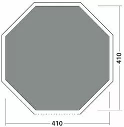 Robens Aero Yurt Fleece Carpet Sand & Green -TEXTIEL Winkel robens aero yurt fleece carpet sand green 1